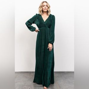 Baltic Born Venus Pleated Maxi Dress size Small